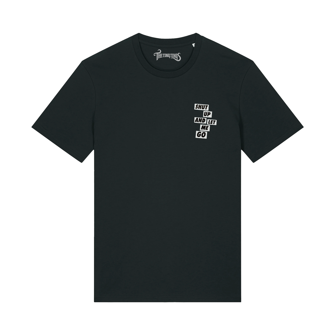 Black ‘SUALMG’ T-Shirt